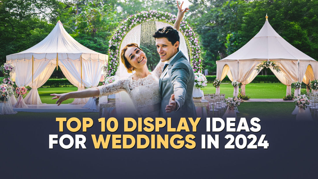 Top 10 Display Ideas for Weddings in 2024 - 123Displays