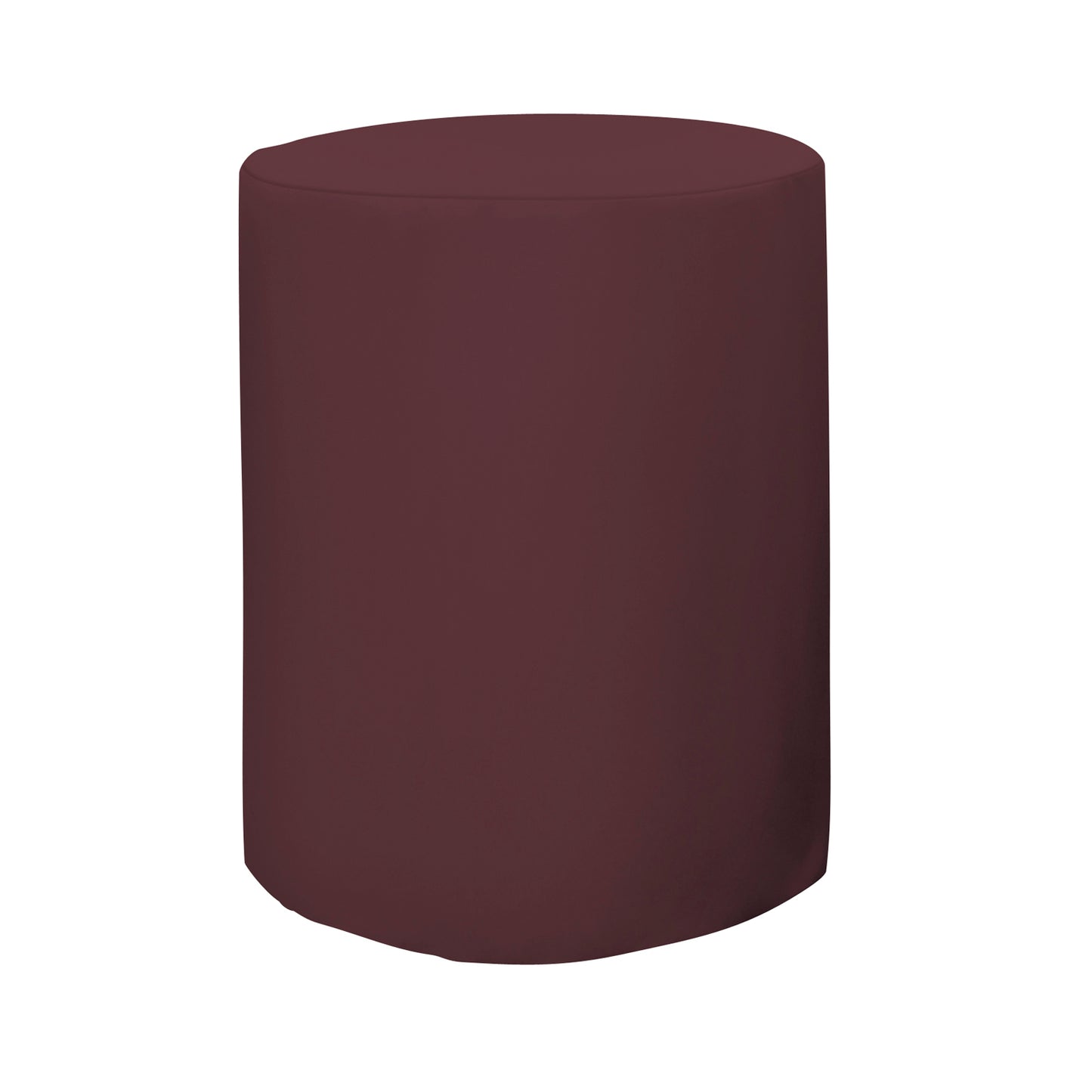 Bar-Height Round Fitted Table Throw (Unimprinted Clearance Colors)