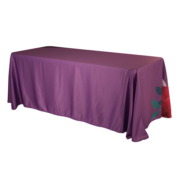 6' or 8' Satin Table Throw