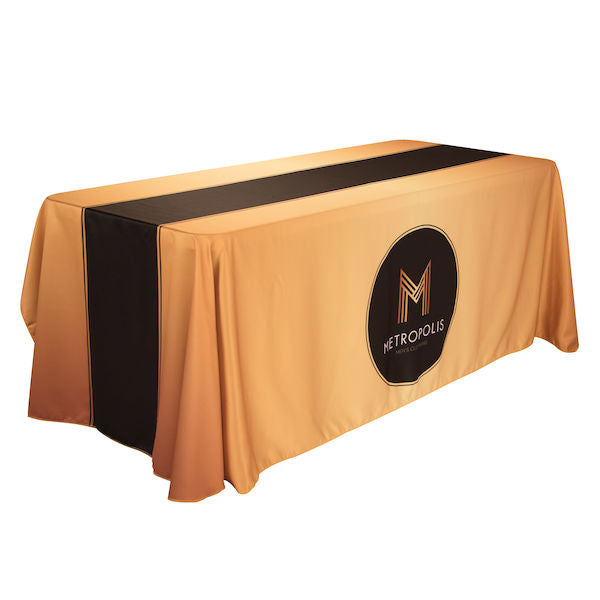 6' or 8' Satin Table Throw