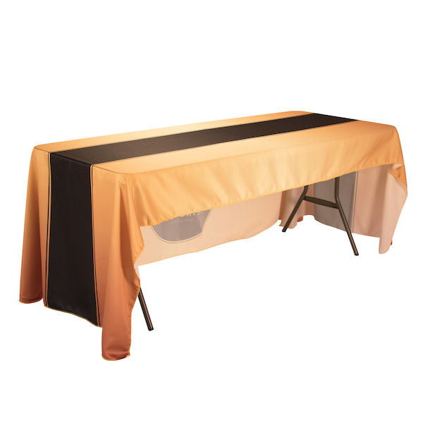 6' or 8' Satin Table Throw