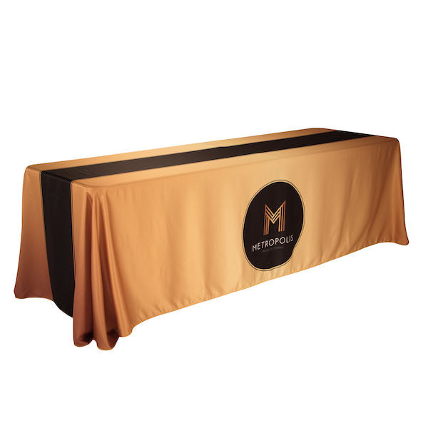 6' or 8' Satin Table Throw