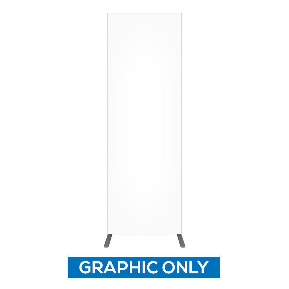 1.6 x 2.4 ft. QSEG Unprinted Graphic Only (50x150) - 123Displays