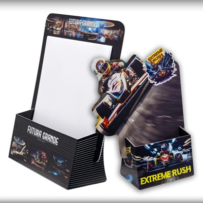 Brochure Holder Corrugated Display