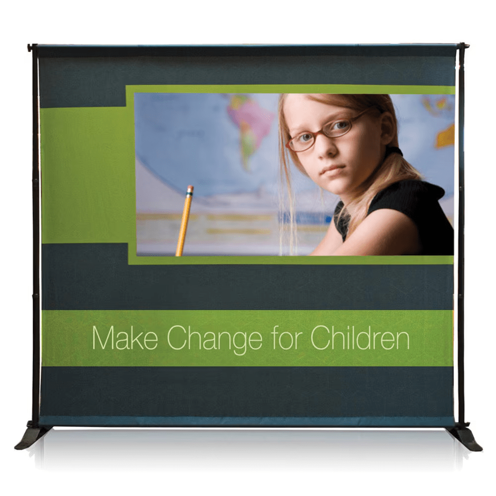 8 x 8 ft. Large Jumbo Banner Small Tube Single-Sided