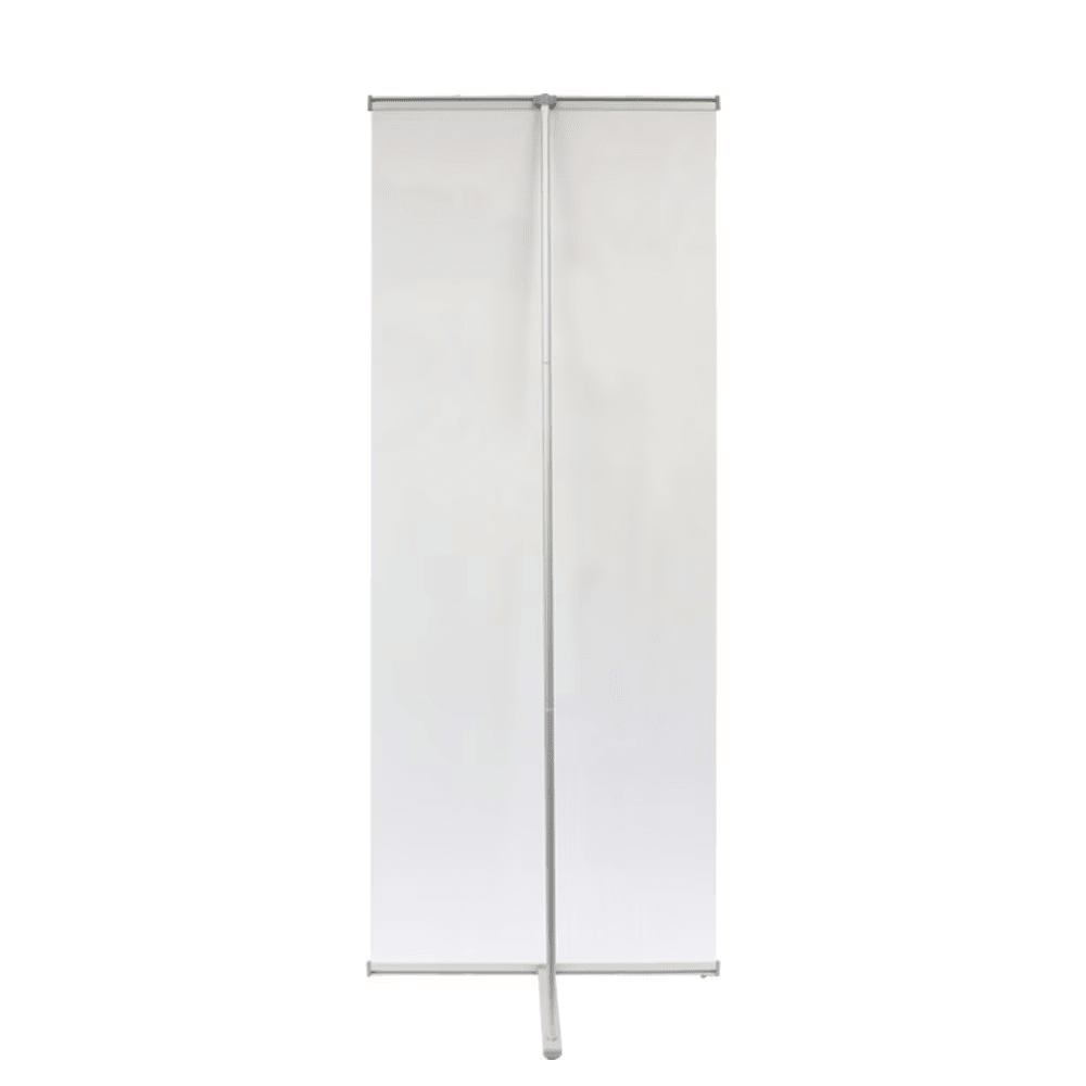 36 x 83.5 in. L Banner Stands