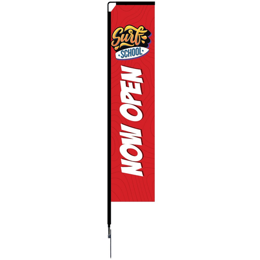 9.8 ft. Mamba Rectangle Large Flags