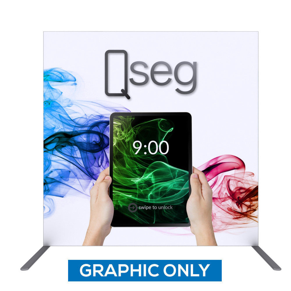 3.3ft W x 3.3ft H Qseg Displays (100x100)