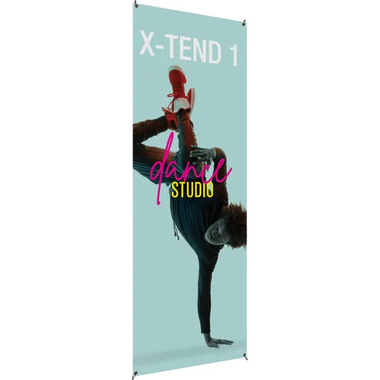 23.63in x 63in X-TEND 1 Spring Back Banner Stands