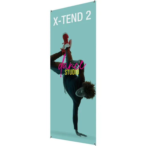 27.5in x 70.88in X-TEND 2 Spring Back Banner Stands