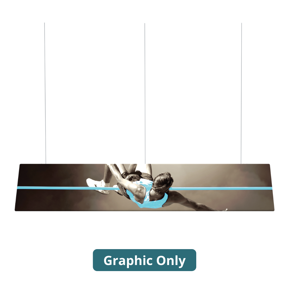 12ft x 6ft Formulate Master 2D Hanging Structure Flat Panel Double-Sided (Graphic Only)