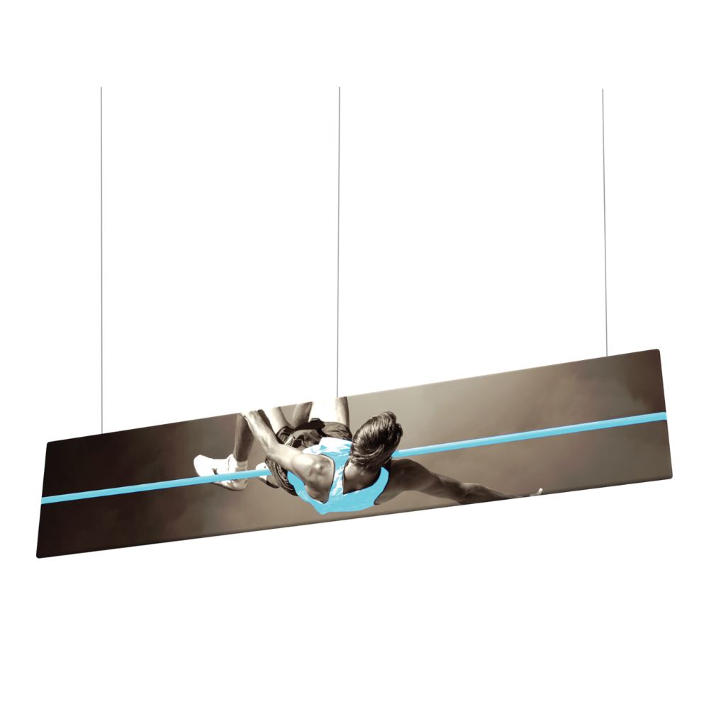 8ft x 4ft Formulate Master 2D Hanging Structure Flat Panel Double-Sided (Graphic Only)