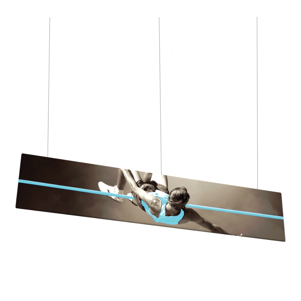 14ft x 4ft Formulate Master 2D Hanging Structure Flat Panel Single-Sided (Graphic Package)