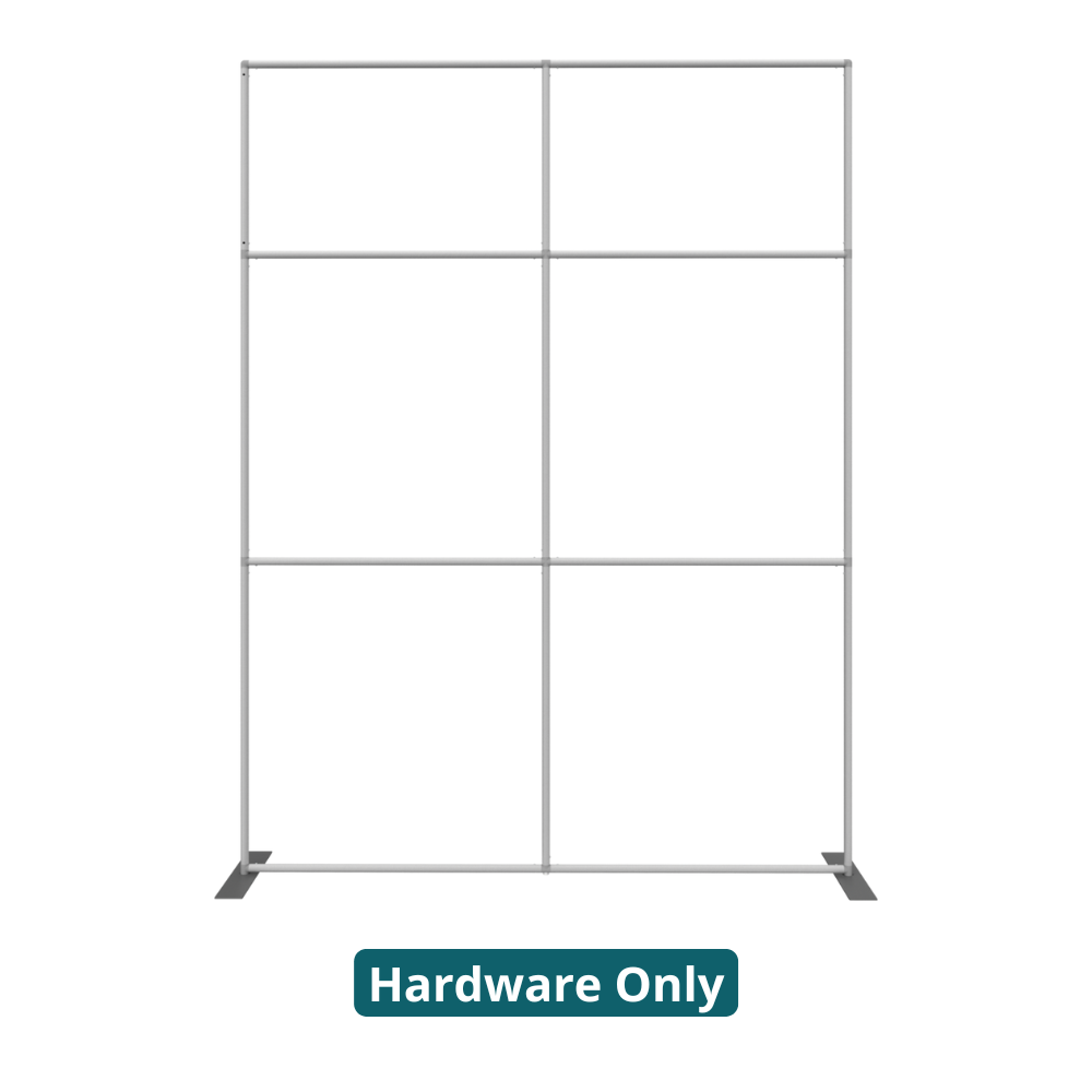 8ft x 8ft Formulate Master Straight Fabric Backwall with carry Bag (Hardware Only)