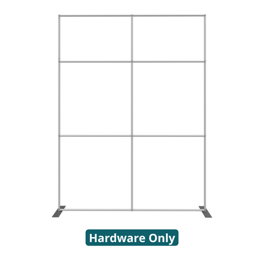 8ft x 8ft Formulate Master Straight Fabric Backwall with carry Bag (Hardware Only)