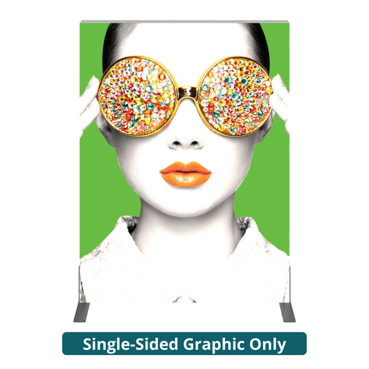 3ft x 4ft Vector Frame Light Box Rectangle 01 Fabric Banner Display Single-Sided (Graphic Only)