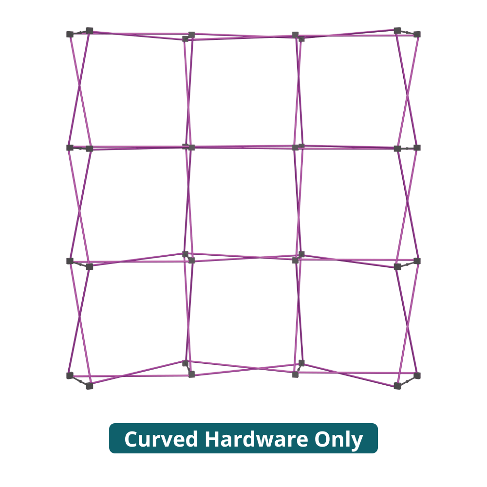 8ft (3x3) Coyote Curved Frame (Hardware Only)