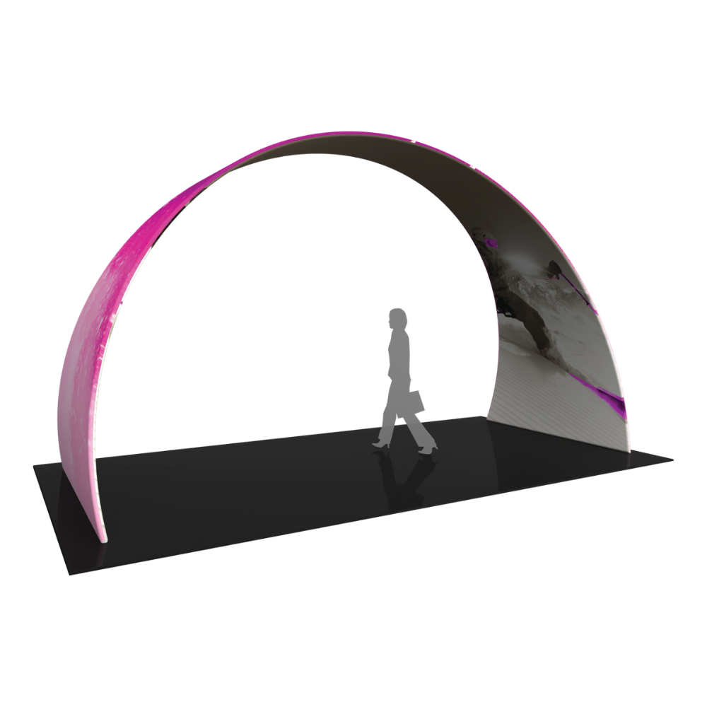 20ft Formulate Arch 03 Tension Fabric Structure (Graphic Only)