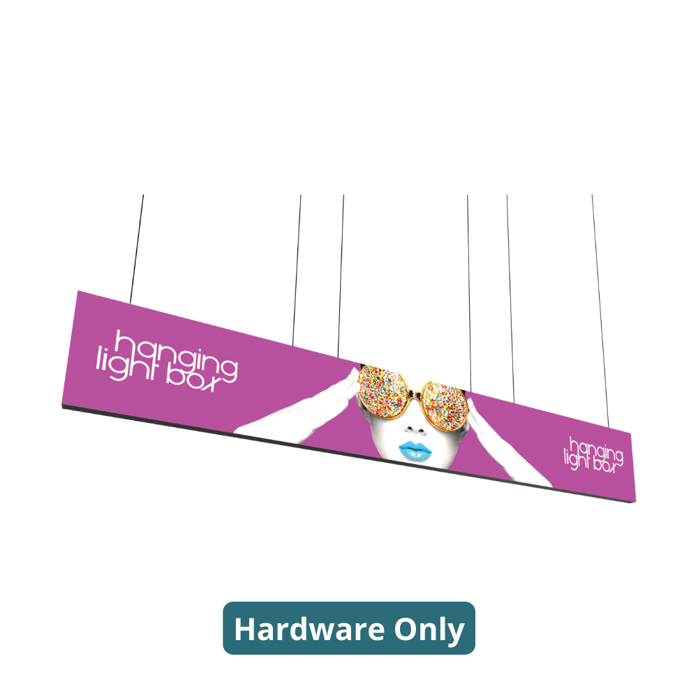 20ft x 3ft Vector Frame Hanging Light Box (Hardware Only)