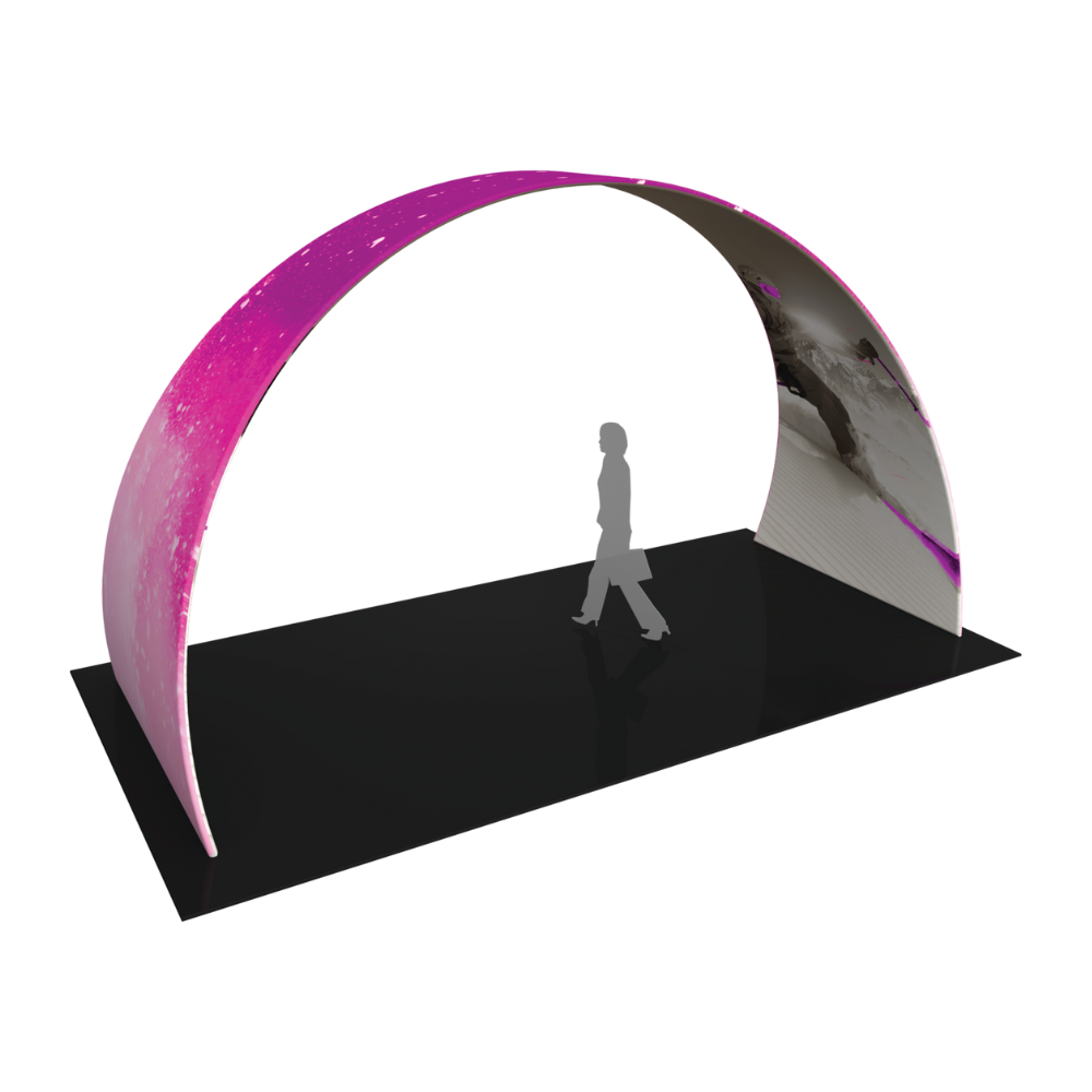 20ft Formulate Arch 03 Tension Fabric Structure (Graphic Only)