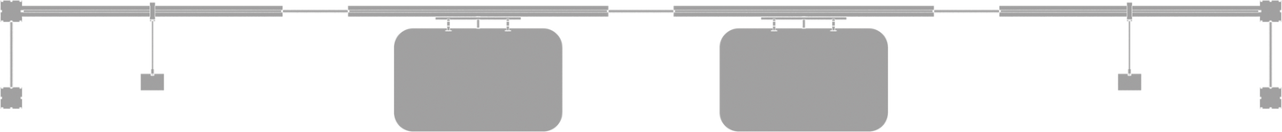 20ft x 10ft Hybrid Pro Modular Backwall Kit 13 (Graphic Package)