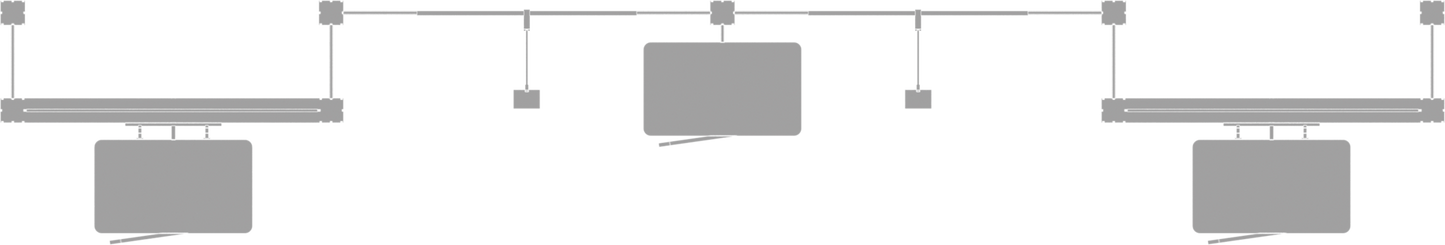 20ft x 10ft Hybrid Pro Modular Backwall Kit 16 (Graphic Only)