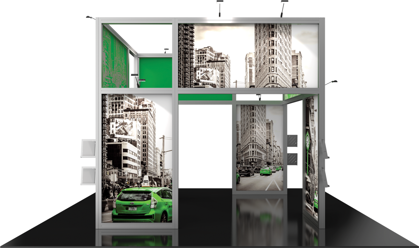 20ft x 20ft Hybrid Pro Modular Island Kit 18 (Hardware Only)