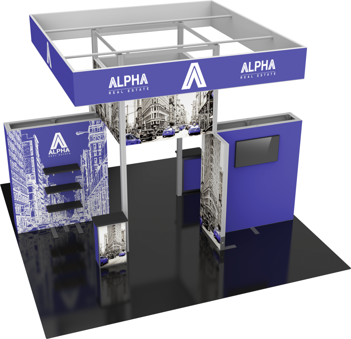 20ft x 20ft Hybrid Pro Modular Island Kit 23 (Hardware Only)