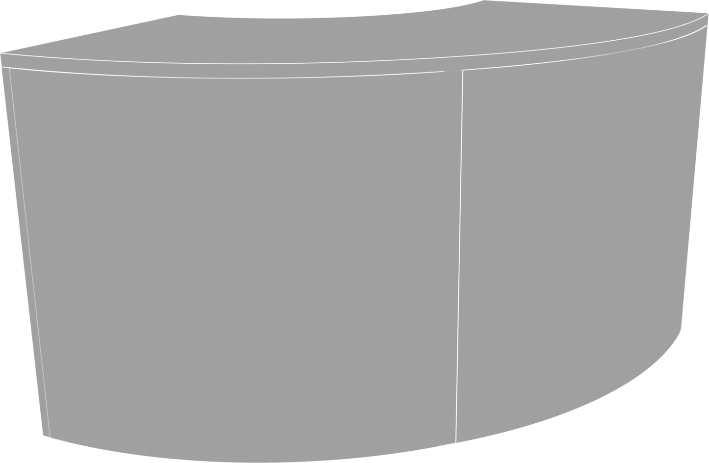 6ft x 3.5ft Hybrid Pro Modular Counter 11 (Graphic Only)