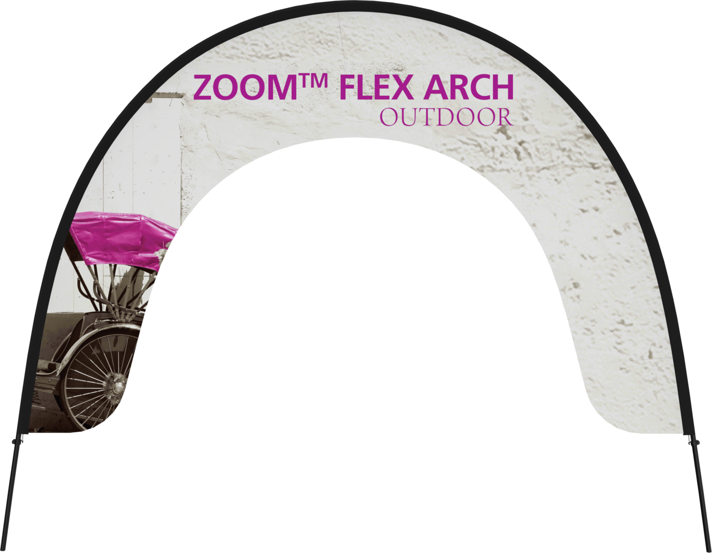 9.5ft x 9.5ft Zoom Flex Arch (Graphic Only)